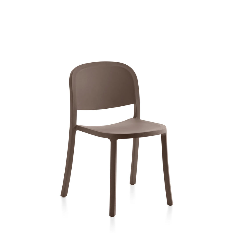 1 Inch Reclaimed Stacking Chair - Emeco Chairs - Sand - HORNE