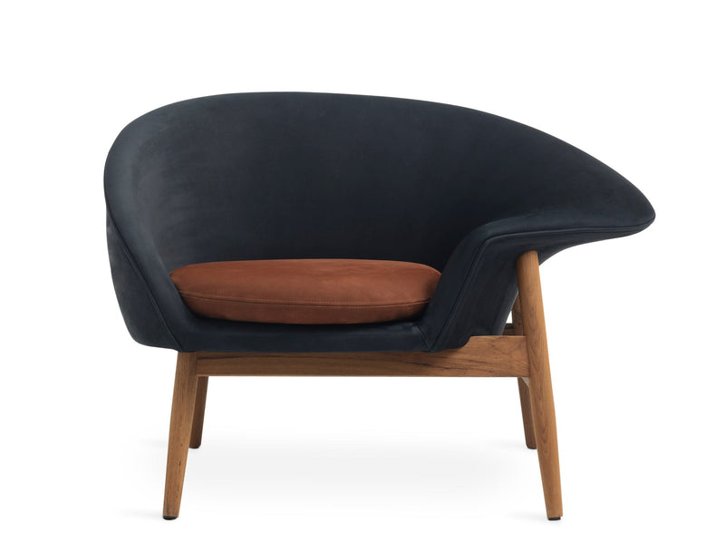 Fried Egg Lounge Chair - Warm Nordic - Chairs - Barnum 09/Smoked Oak - Left - Facing - HORNE