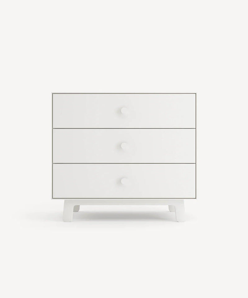 3 Drawer Dresser - Sparrow - Oeuf Kids + Baby - White/Birch - HORNE