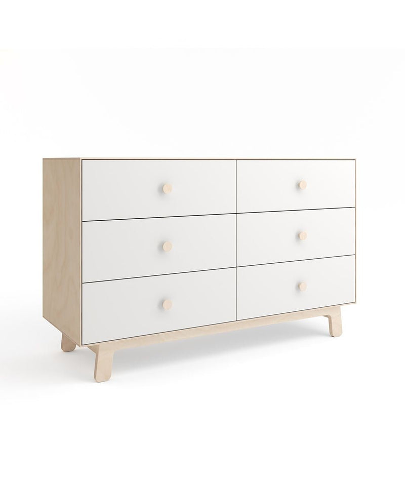 6 Drawer Dresser - Sparrow - Oeuf - Kids + Baby - Birch - HORNE