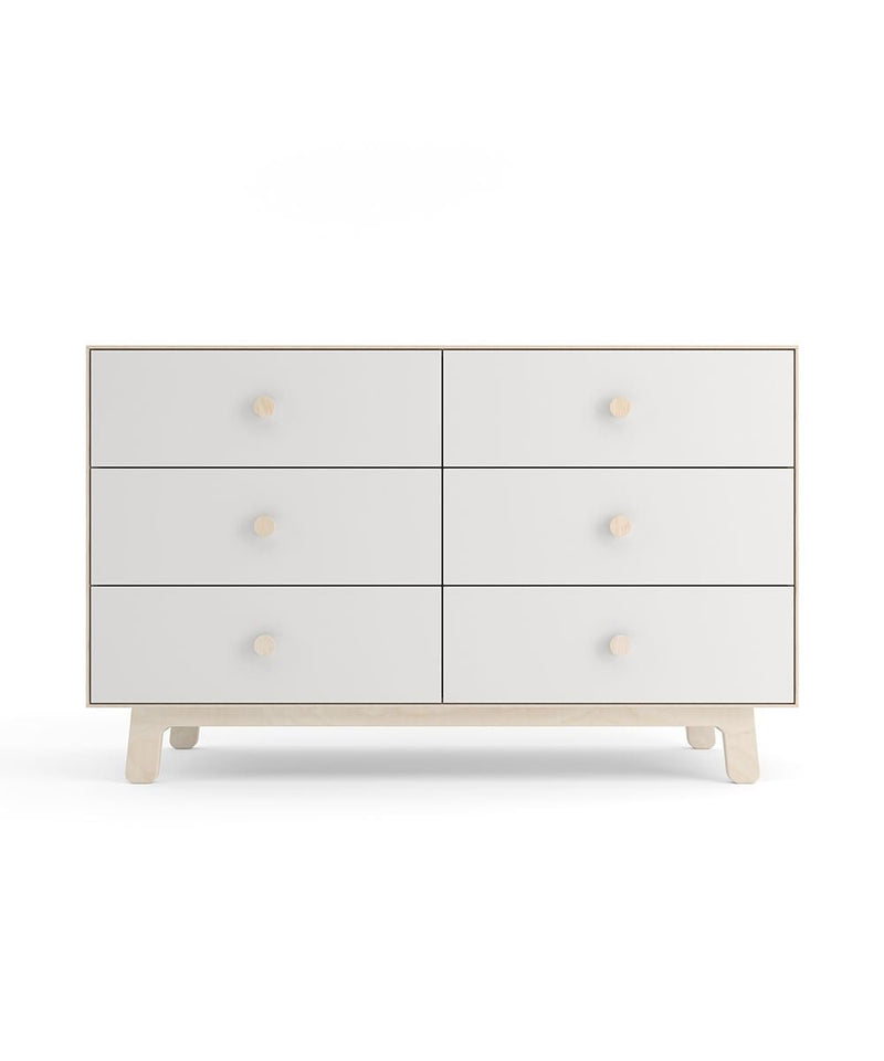 6 Drawer Dresser - Sparrow - Oeuf - Kids + Baby - Birch - HORNE