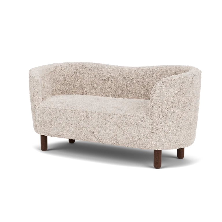 Mingle Sofa - Sheepskin - Audo Copenhagen Sofas - Smoked Oak - Honey - HORNE