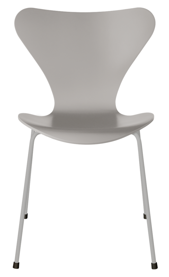 Series 7 Chair - Lacquered - Fritz Hansen - Chairs - Black - Chromed Steel - HORNE