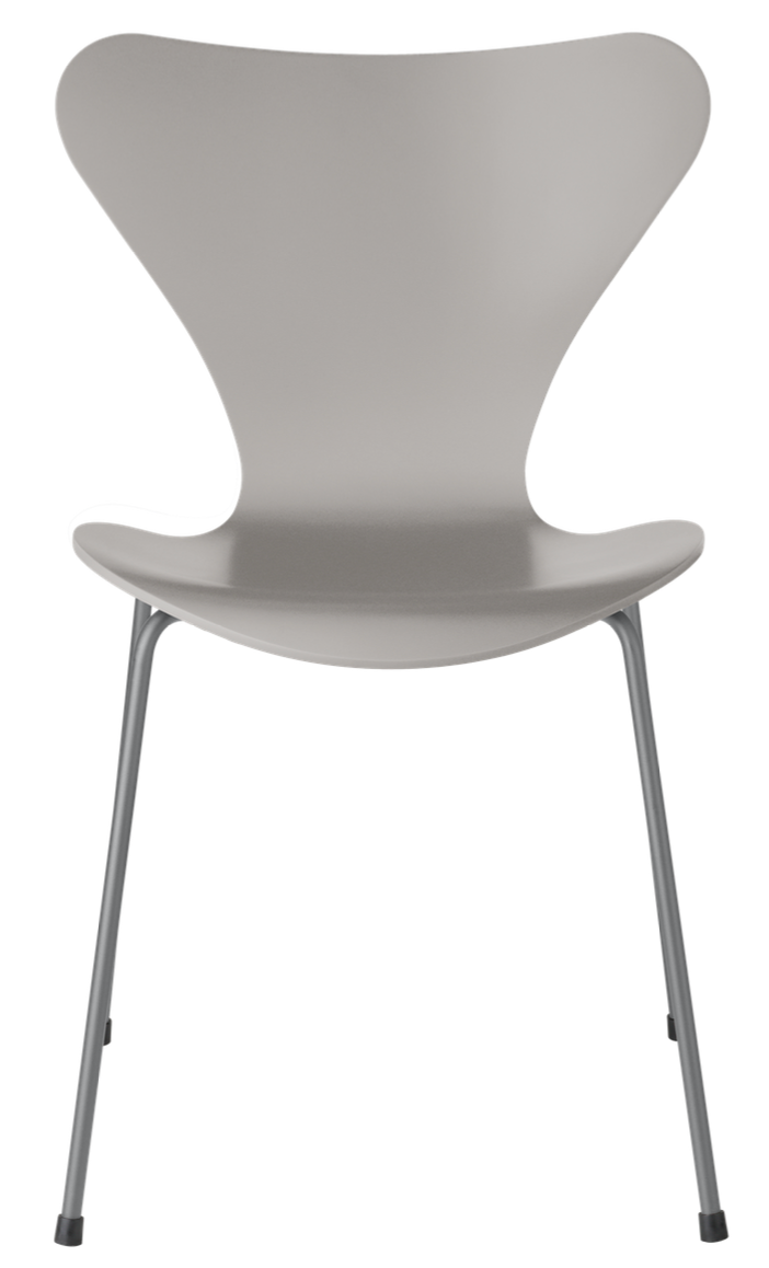 Series 7 Chair - Lacquered - Fritz Hansen - Chairs - Black - Chromed Steel - HORNE