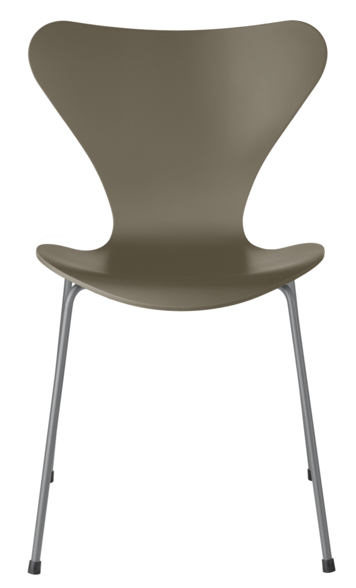 Series 7 Chair - Lacquered - Fritz Hansen - Chairs - Black - Chromed Steel - HORNE