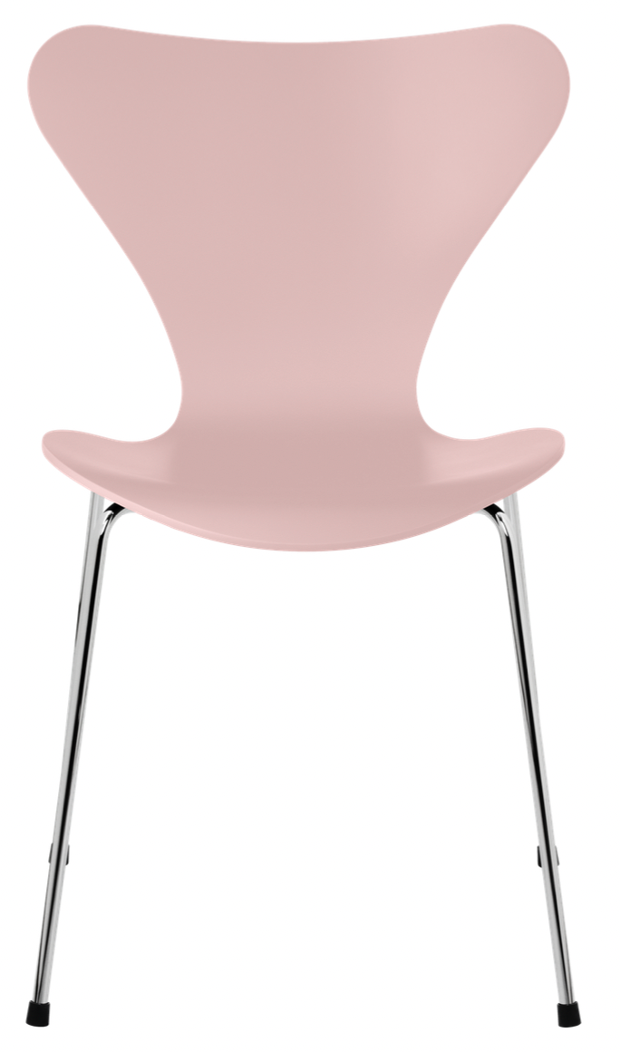 Series 7 Chair - Lacquered - Fritz Hansen - Chairs - Black - Chromed Steel - HORNE