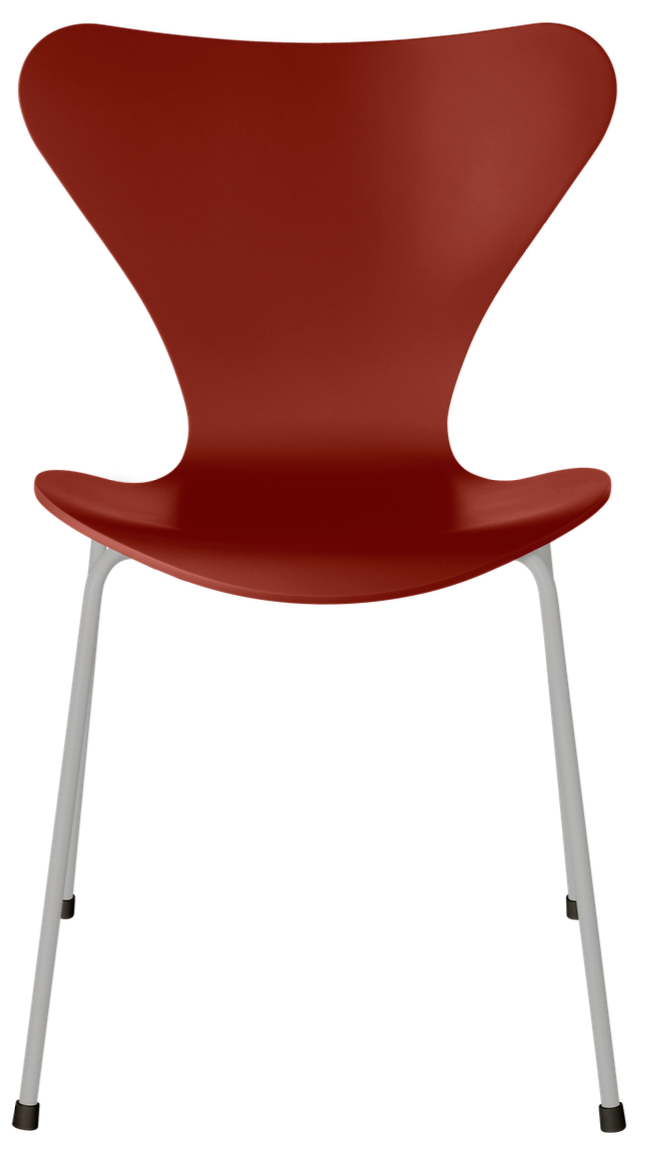 Series 7 Chair - Lacquered - Fritz Hansen - Chairs - Black - Chromed Steel - HORNE