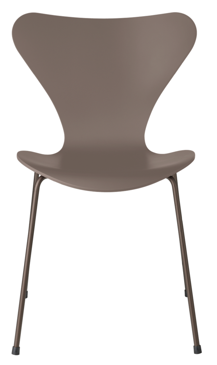 Series 7 Chair - Lacquered - Fritz Hansen - Chairs - Black - Chromed Steel - HORNE