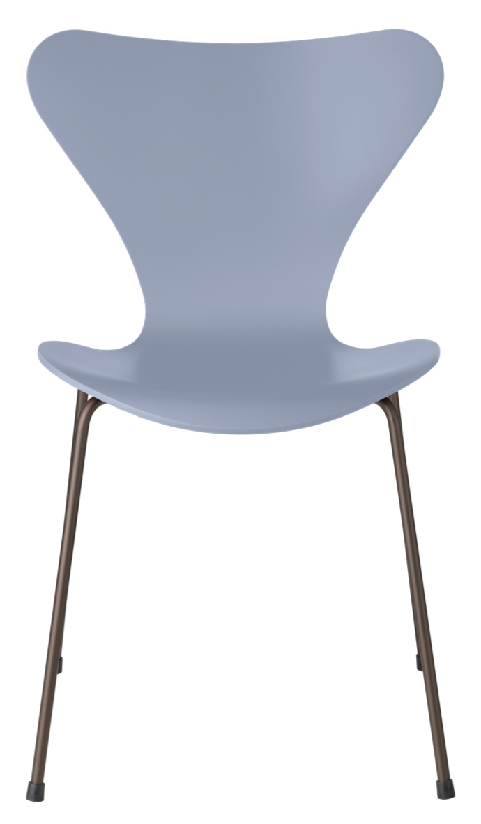 Series 7 Chair - Lacquered - Fritz Hansen - Chairs - Black - Chromed Steel - HORNE