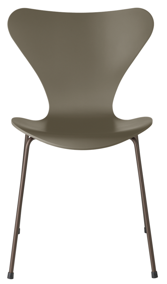 Series 7 Chair - Lacquered - Fritz Hansen - Chairs - Black - Chromed Steel - HORNE