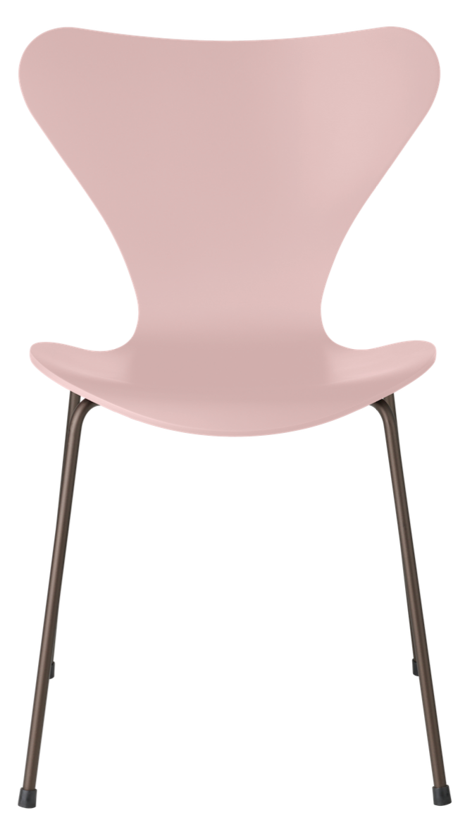 Series 7 Chair - Lacquered - Fritz Hansen - Chairs - Black - Chromed Steel - HORNE