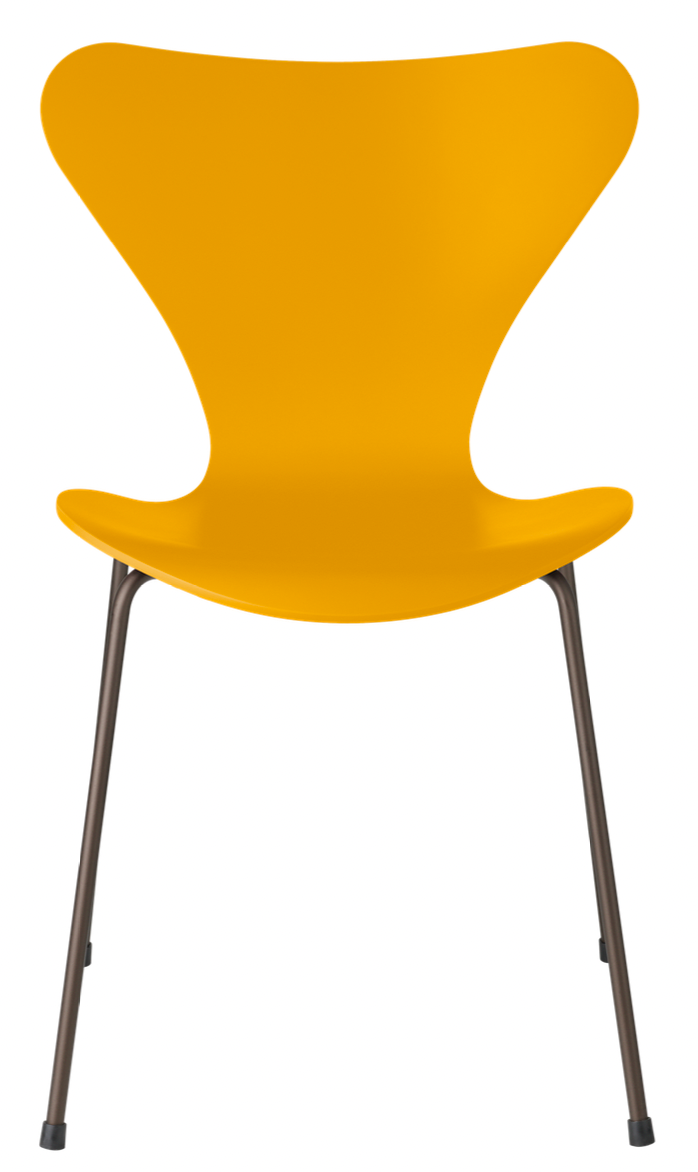 Series 7 Chair - Lacquered - Fritz Hansen - Chairs - Black - Chromed Steel - HORNE