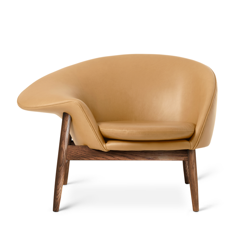 Fried Egg Lounge Chair - Warm Nordic - Chairs - Barnum 09/Smoked Oak - Left - Facing - HORNE