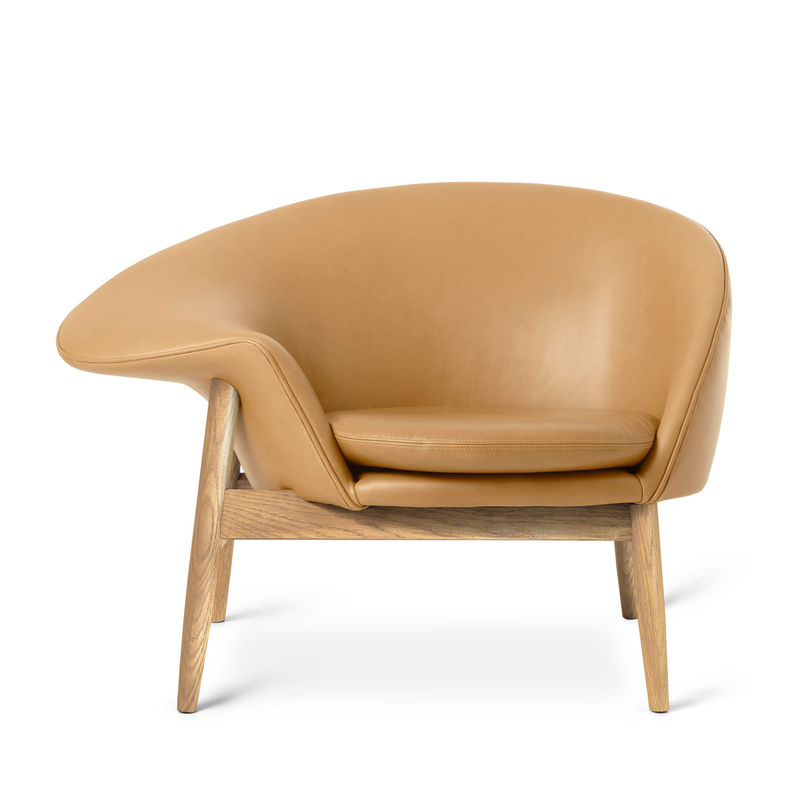 Fried Egg Lounge Chair - Warm Nordic - Chairs - Barnum 09/Smoked Oak - Left - Facing - HORNE