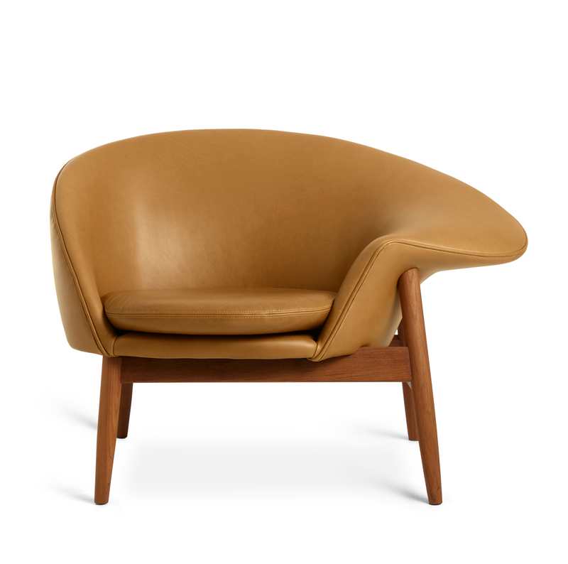 Fried Egg Lounge Chair - Warm Nordic - Chairs - Barnum 09/Smoked Oak - Left - Facing - HORNE