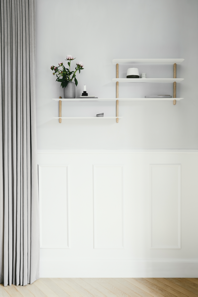 Nivo Shelf B - Gejst - Storage + Organization - White - HORNE