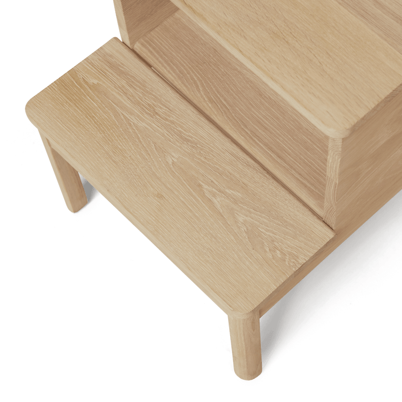 A Line Stepstool - Form & Refine Stools + Benches + Ottomans - White Oak - HORNE