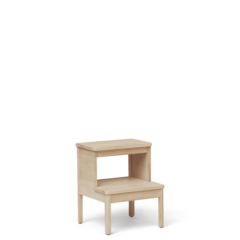 A Line Stepstool - Form & Refine Stools + Benches + Ottomans - White Oak - HORNE