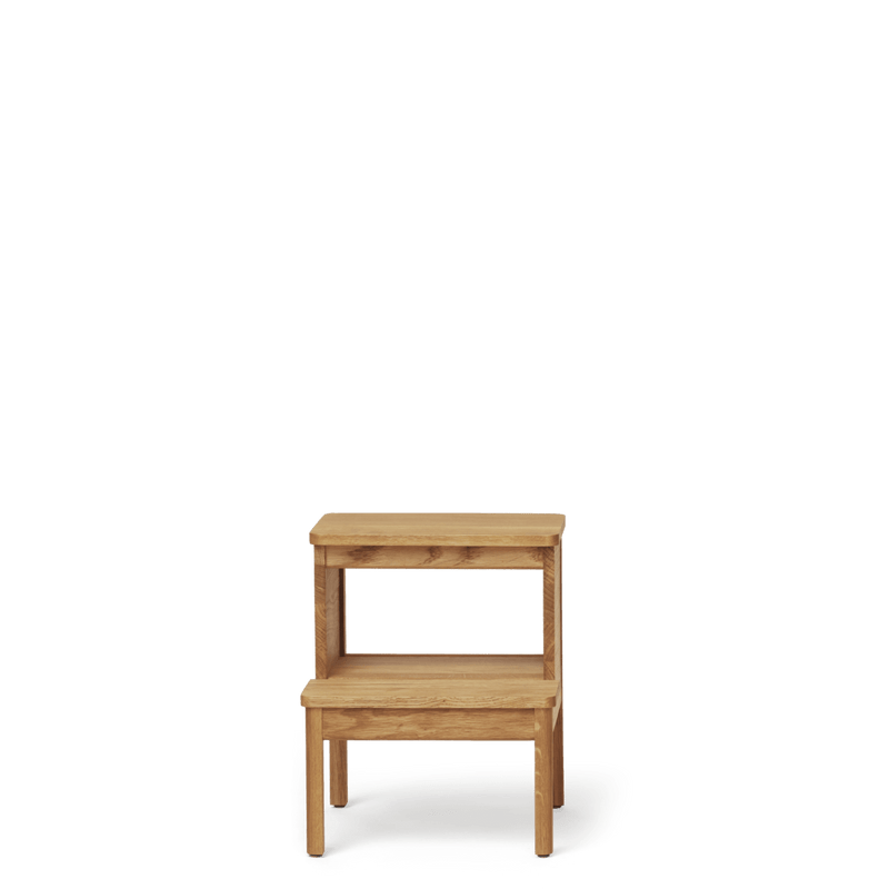 A Line Stepstool - Form & Refine Stools + Benches + Ottomans - White Oak - HORNE