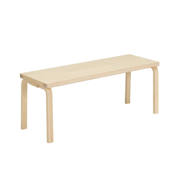 Aalto Bench 153A - Solid Top - Artek Stools + Benches + Ottomans - Birch - HORNE