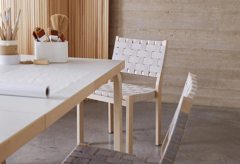 Aalto Table 97 - Extendable - Artek Tables + Desks - Birch - HORNE