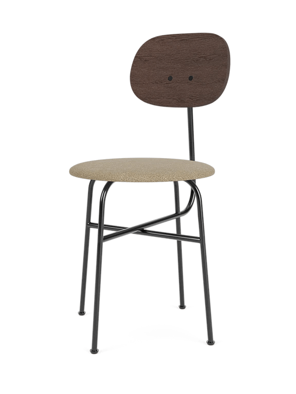 Afteroom Plus Dining Chair - Upholstered Seat - Audo Copenhagen Chairs - Natural Oak | Sierra 1611 - HORNE