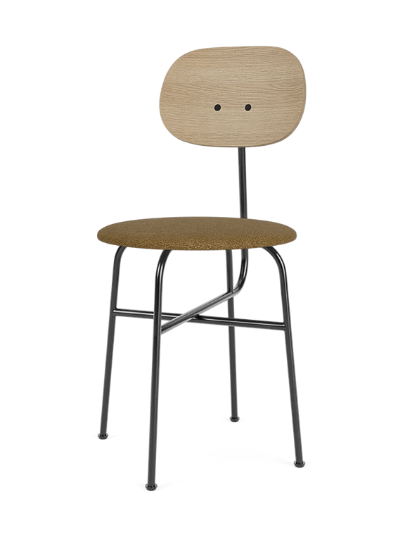 Afteroom Plus Dining Chair - Upholstered Seat - Audo Copenhagen Chairs - Natural Oak | Sierra 1611 - HORNE