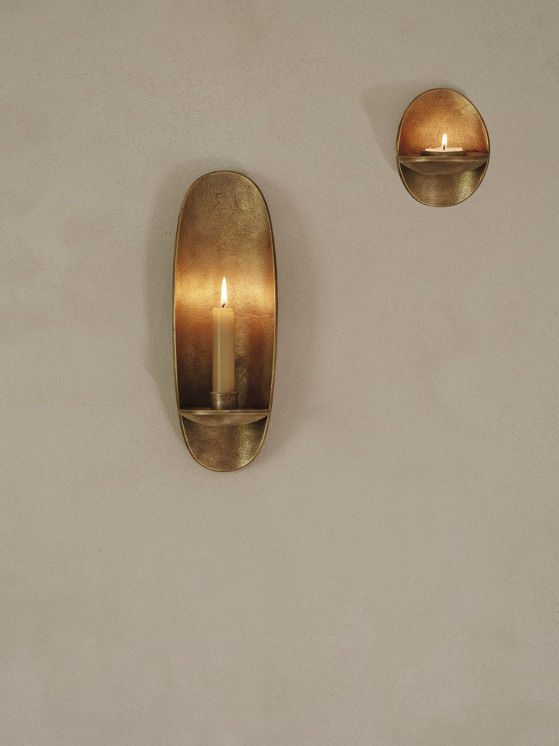 Agapé Wall Tealight Holder - Ferm Living - Candle Holders - HORNE