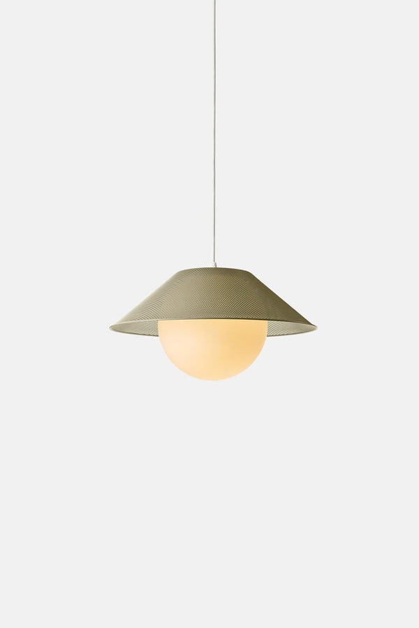 Akoya Pendant - RBW Lighting - Silk Grey - 16" shade - 2700K (warm white) - HORNE