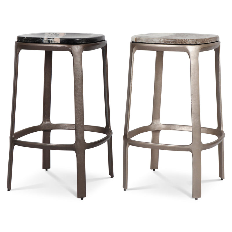 Alfie Counter Stool - Urbia Stools + Benches + Ottomans - Fantasy Black Bronze - HORNE