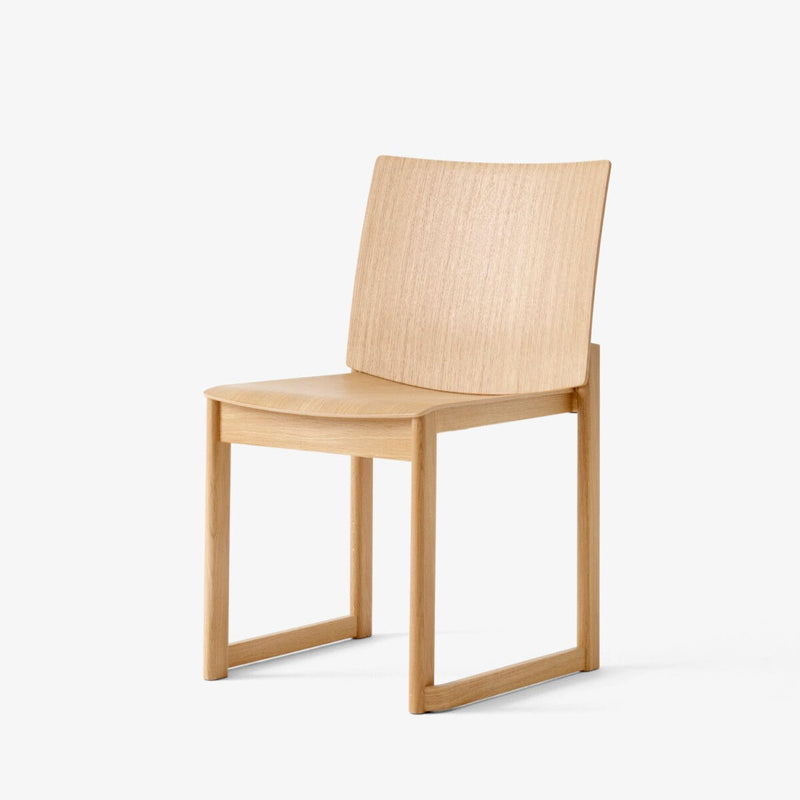 Allwood Side Chair - &Tradition Chairs - Clear Lacquered Oak - HORNE
