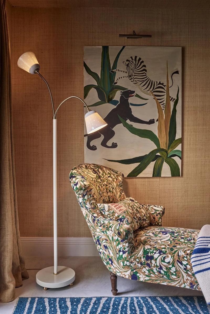 Alma Floor Light - Original BTC Lighting - Seaweed - HORNE