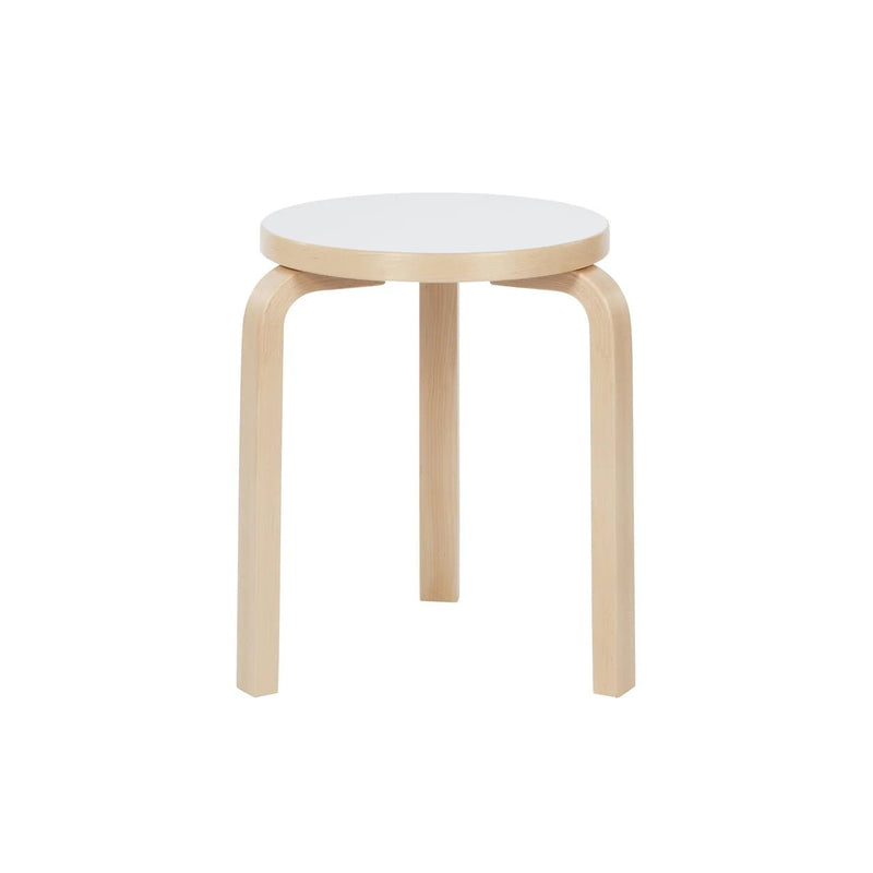 Alvar Aalto Stool 60 - Artek Stools + Benches + Ottomans - Wild Birch - HORNE