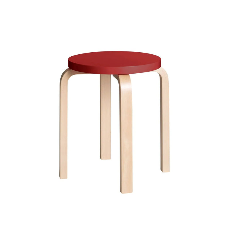 Alvar Aalto Stool E60 - Artek Stools + Benches + Ottomans - Wild Birch - HORNE