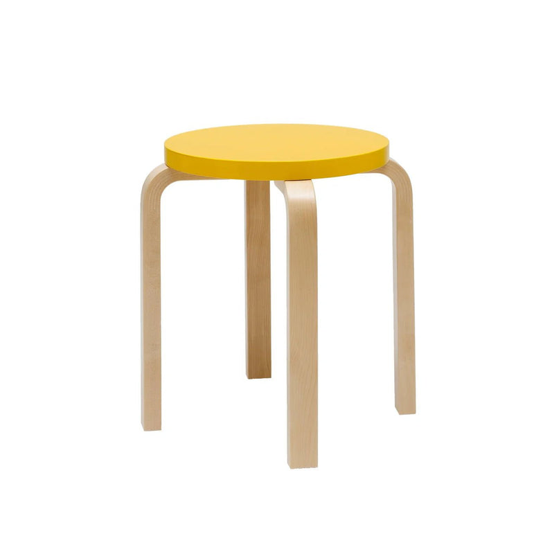 Alvar Aalto Stool E60 - Artek Stools + Benches + Ottomans - Wild Birch - HORNE