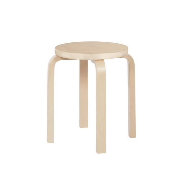 Alvar Aalto Stool E60 - Artek Stools + Benches + Ottomans - Birch - HORNE