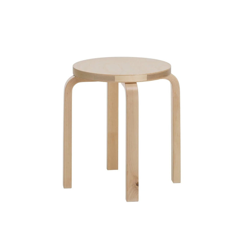 Alvar Aalto Stool E60 - Artek Stools + Benches + Ottomans - Wild Birch - HORNE