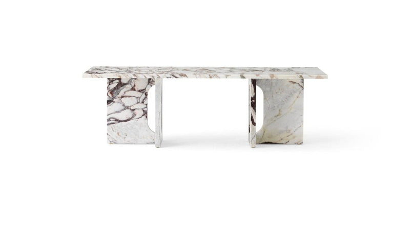 Androgyne Lounge Table - Stone/Marble - Audo Copenhagen - Coffee Tables - Calacatta Viola - HORNE