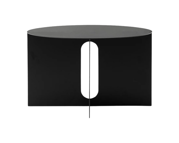 Androgyne Side Table Ø63 - Audo Copenhagen Tables + Desks - Black Base - HORNE