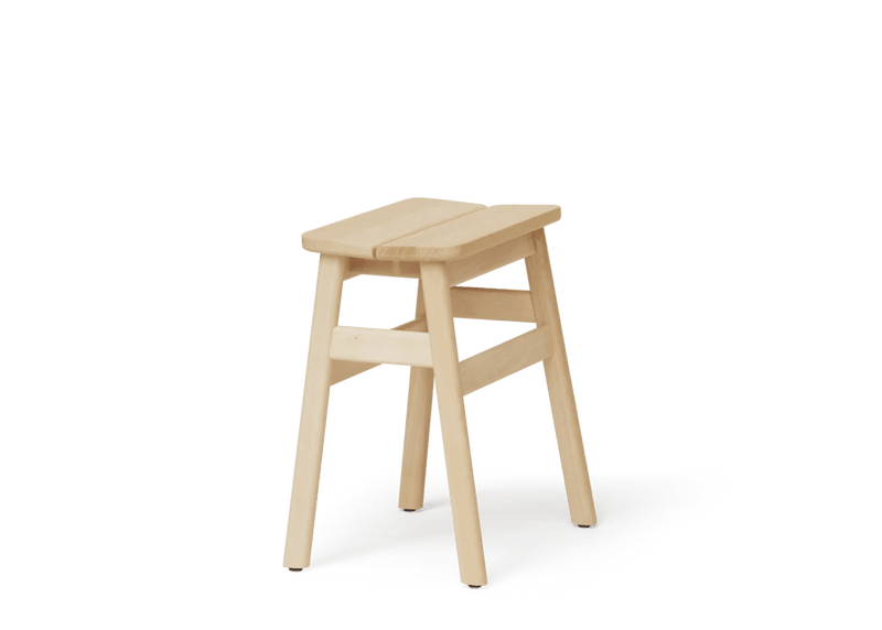 Angle Bar Stool - Form & Refine Stools + Benches + Ottomans - 65 - Oak - HORNE