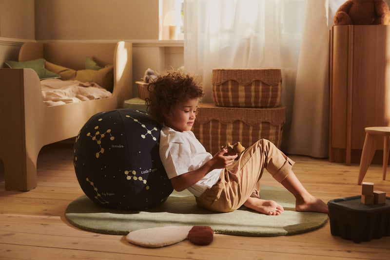 Apple Tufted Rug - Ferm Living Rugs - Brown Clay - HORNE