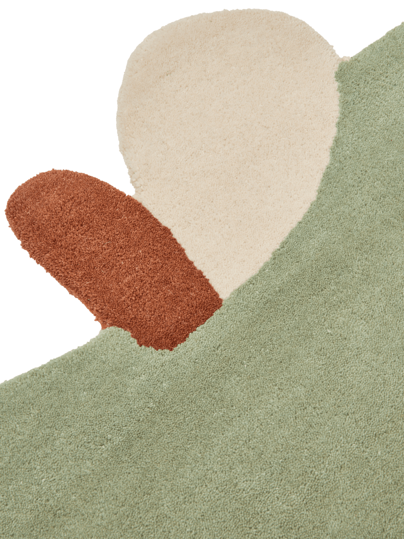 Apple Tufted Rug - Ferm Living Rugs - Brown Clay - HORNE