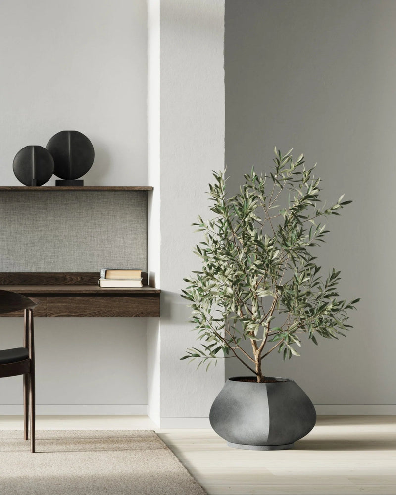 Arket Plant Pot - 101 Copenhagen Vases - Petit - Dark Grey - HORNE