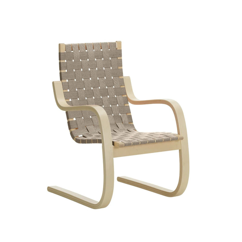 Armchair 406 - Artek Chairs - Birch/ Black - HORNE