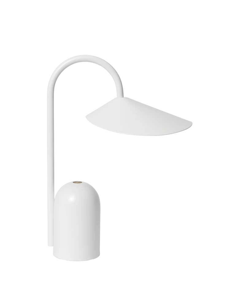 Arum Portable Lamp - Ferm Living Lighting - Black - HORNE