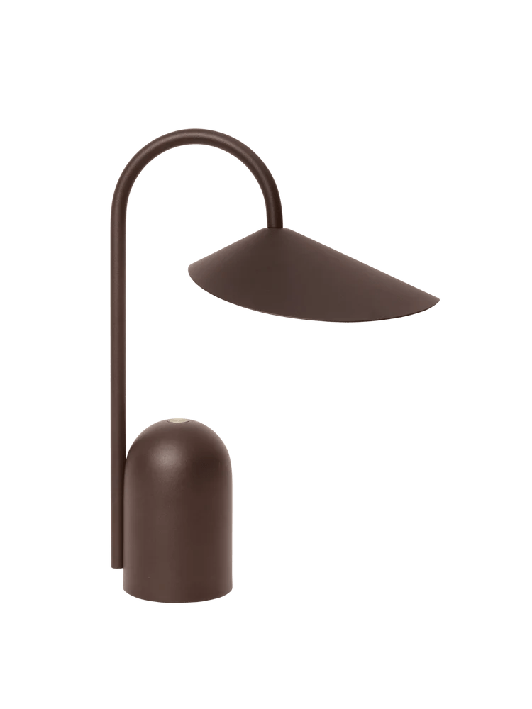 Arum Portable Lamp - Ferm Living Lighting - Black - HORNE