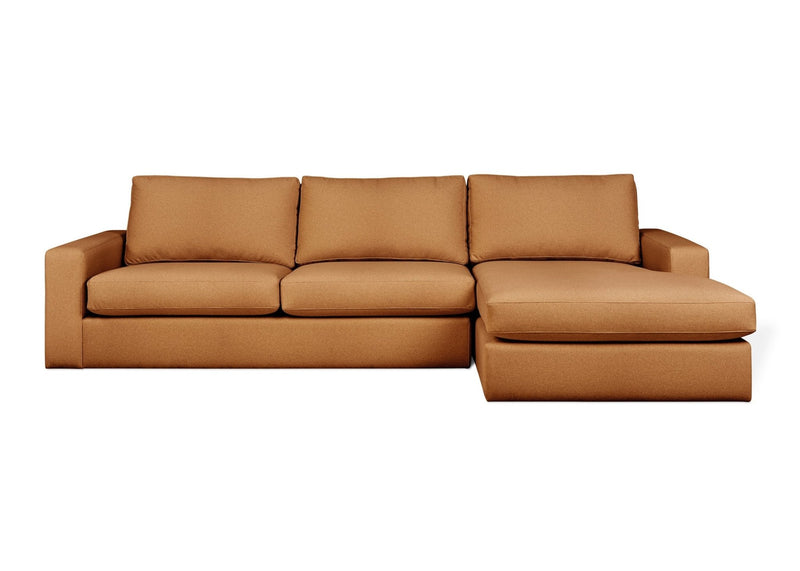 Ashdale Sectional - Gus* Modern - Sofas - Merino Autumn - Left Facing - HORNE