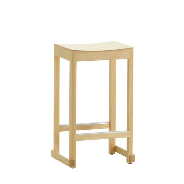 Atelier Bar Stool - Artek Stools + Benches + Ottomans - Counter 25.6" - Ash - HORNE