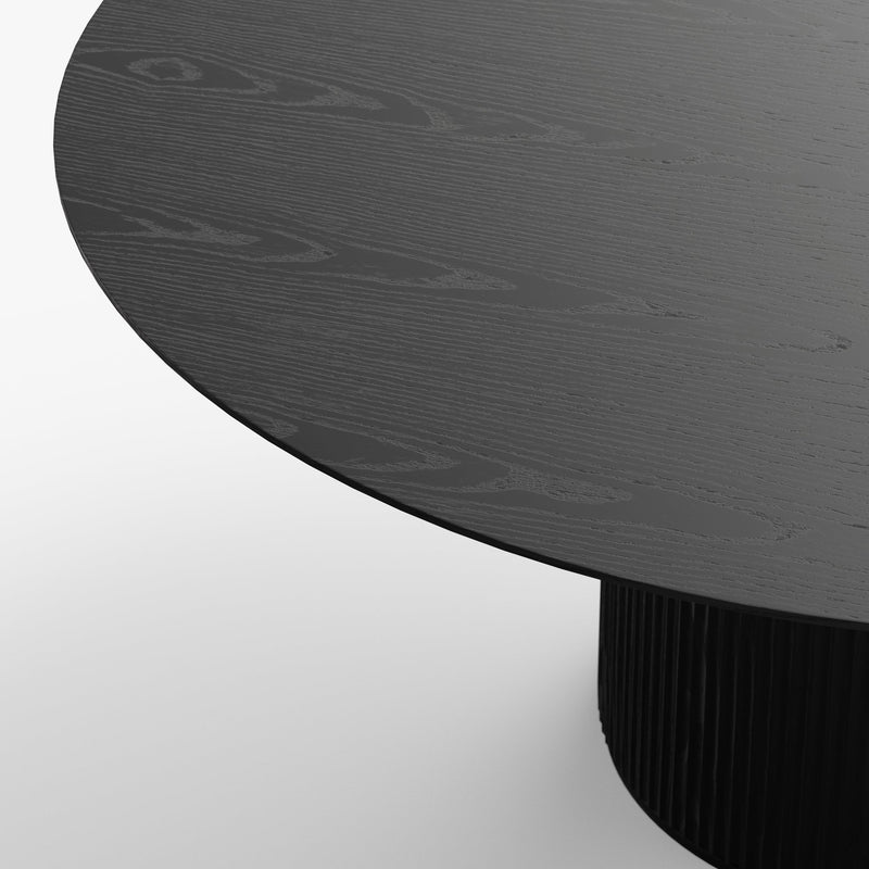 Atenas Round Dining Table - Urbia Tables - Ebano - HORNE