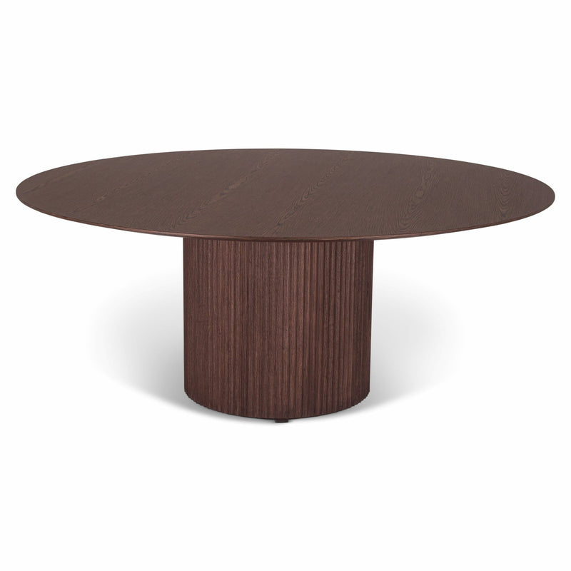 Atenas Round Dining Table - Urbia Tables - Ebano - HORNE